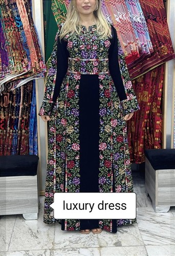 Hand embroidered dress - embroidered,