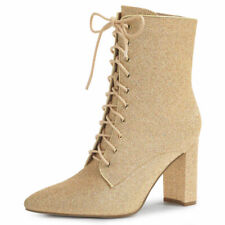 Femmes Bottines Talons Blocs