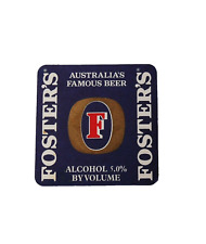Sous bock  bière Foster's australias famous beer