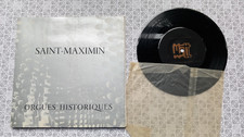 Disque 45T CLASSIQUE MICHEL CHAPUIS Saint-Maximin Orgues Historiques de 1962