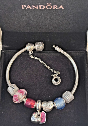 Pandora silver snake - silver, bracelet