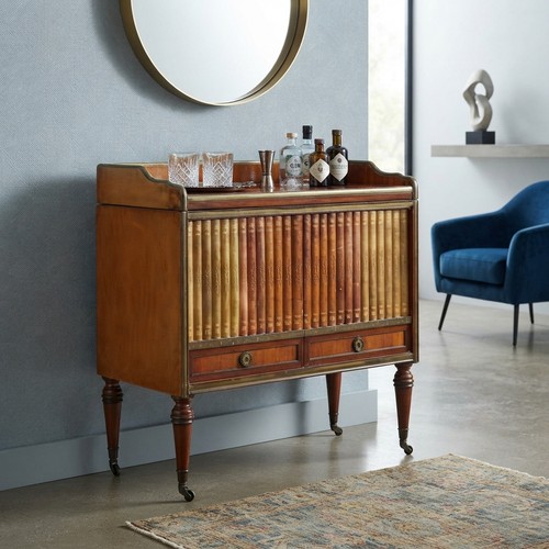 Meuble bar ancien acajou - bar,
