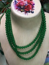 collier de beryl verts emeraude
