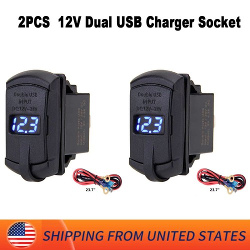 2pcs car rocker switch charge - rocker,