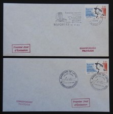 Enveloppe Philatélique Premier jour FDC 1989 " Maréchal de Lattre "