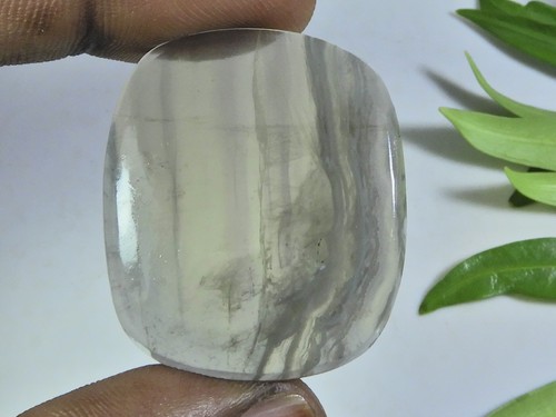 Cabochon coussin fluorite