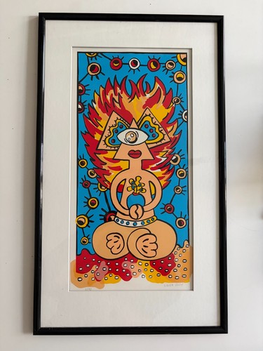 Rare serigraphie artiste - serigraphie, de