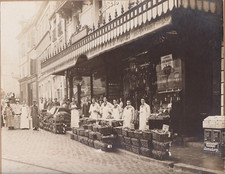 21,5x27 cm - Devanture de magasin à situer - Vintage argentic print c.1920/25