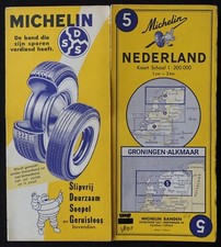 Carte MICHELIN 5 NEDERLAND