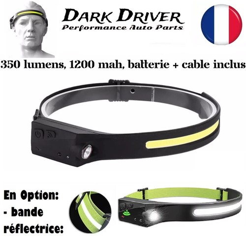 Lampe torche frontale led - frontale,