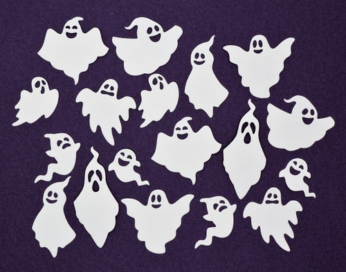 Halloween ghost cardstock - ghost,