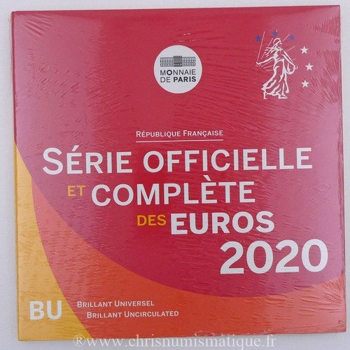 Euros france coffret bu 2020 - coffret,