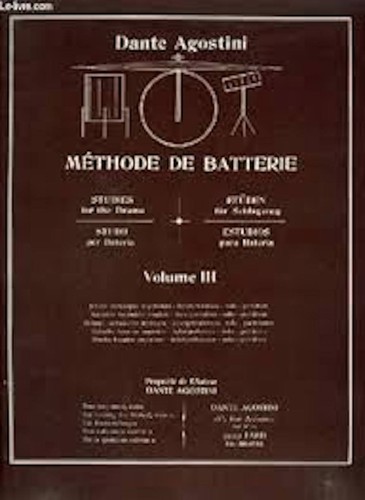 Méthode batterie dante - méthode,