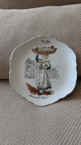 Ancienne assiette parlante - ancienne,