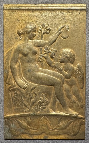 Médaille belge art nouveau - médaille,