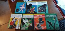 Lot 7 livres Les Six Compagnons - P.J.Bonzon - Bibliothèque Verte 1964-1965-1967