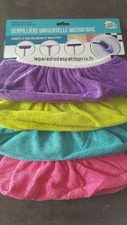 housse microfibre pour balai,chaussette pour balai, serpillière ,raclette 