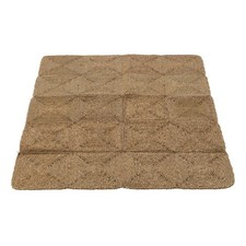 Tapis Déco "Cordes Tissées" 122x153cm Naturel