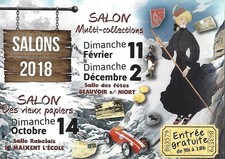 Salons 2018 Multi-collections et Salon des Vieux Papiers St Maixent L' ecole