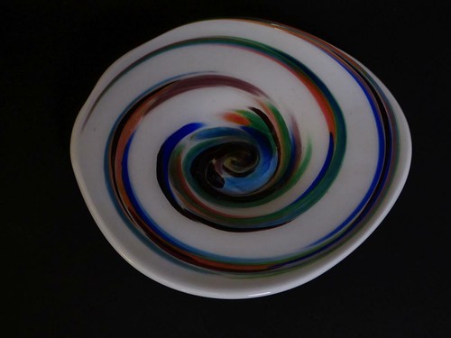 Assiette verre originale - assiette,