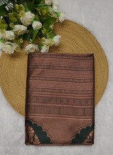 Sari Noir Bollywood Pour