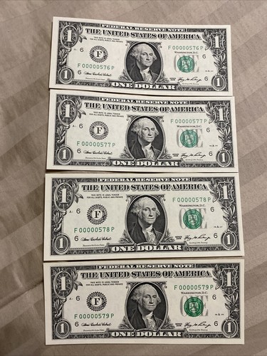 2008 federal reserve note - 1$,