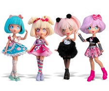 Poupée manga Hello Kitty Super Fans 8" - Giochi Preziosi - mode manga assortie