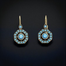 Boucles d'oreilles Doré