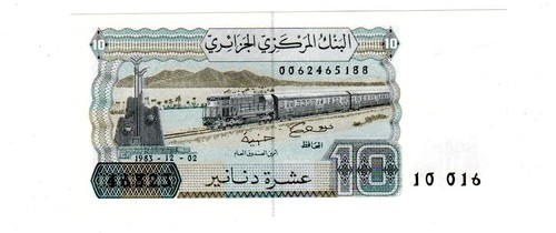 Algeria algerie billet - algeria, 10