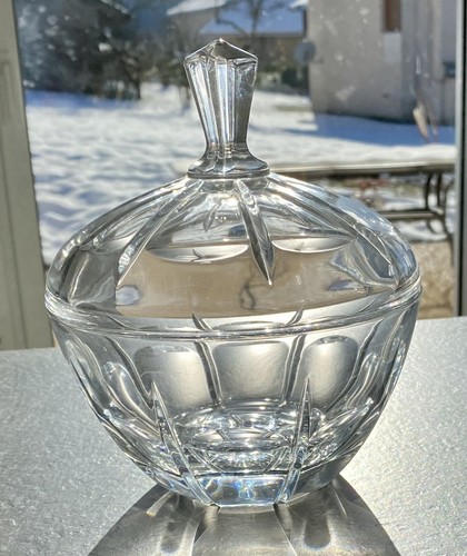 Bonbonniere sucrier cristal - bonbonniere,