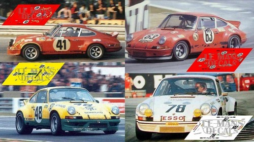 Décal porsche 911 - 911, carrera