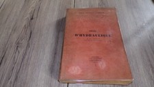 Cours d'hydraulique - M. A. Deletoille 1932 - Ecole Centrale Lyon