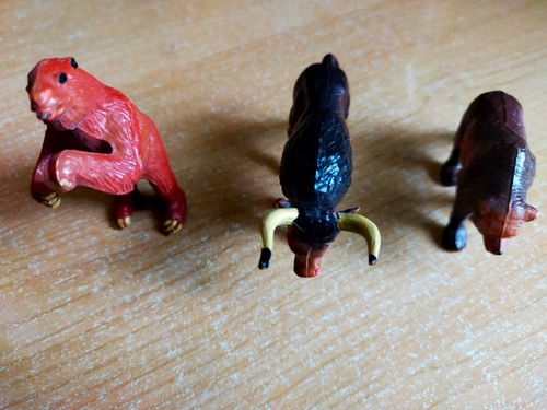Lot trois figurines starlux - lot,