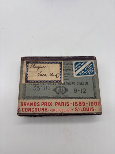 Lot plaques verre photos - 9,
