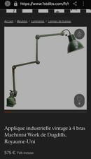 Lampe Dugdills Année 50