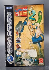 Earthworm Jim 2 - SEGA Saturn - Complet with Manual CIB - PAL - Bon Etat