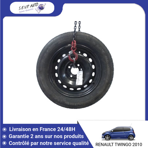 Roue secours renault - roue,