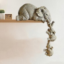 Éléphant Résine Sculpture