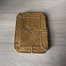 Poudrier ancien boîte - poudrier,