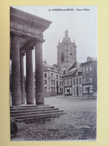 Cpa ecrite 1932 avesnes - cpa,