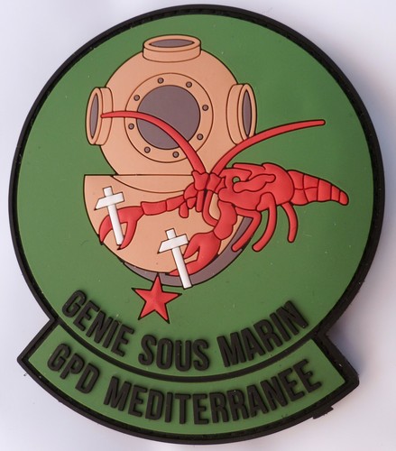 Insigne patch marine - marine, genie