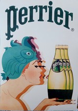 AFFICHE POSTER - PERRIER -