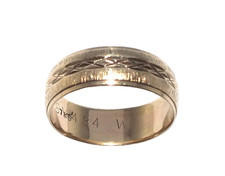 Bague Alliance Homme 9ct Or