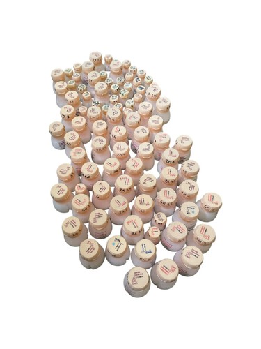 Lot pots poudre - pots,
