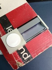 Poussoir Sonnette Legrand  Ref 40804 Gris Fumé Non  Lumineux Vintage