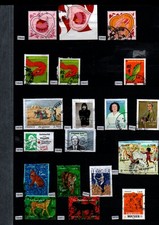 timbres oblitérés à