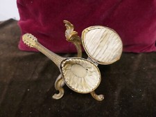 porte montre Napoléon III ,mandoline,doublé soie,H 15cm