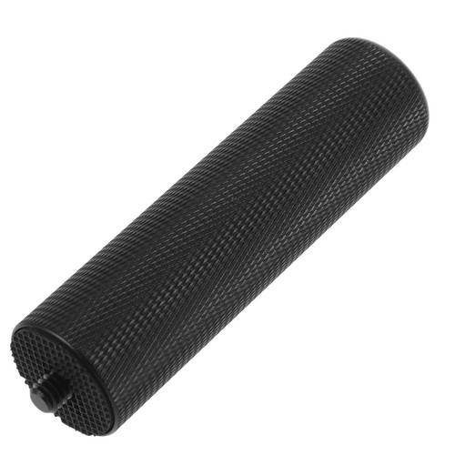 Black aluminum camera - aluminum, hand