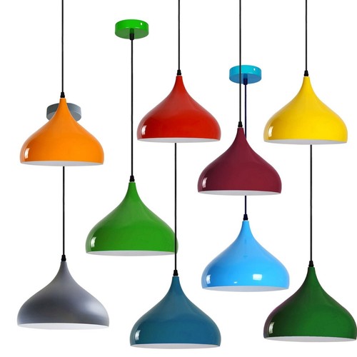 Plafonnier retro lampe - plafonnier,