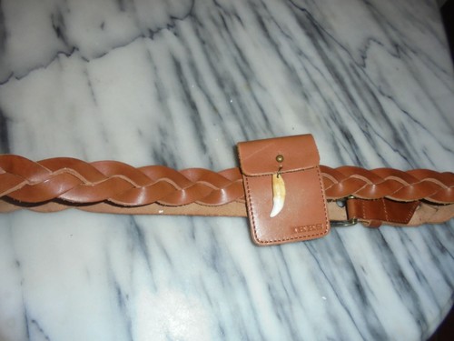 Ceinture cuir ikks - ceinture,